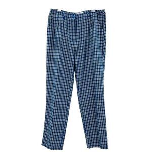 Unique21 Pants Trousers Y2K High Rise Flare Plaid
